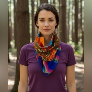 Colorful Patterned Bandana